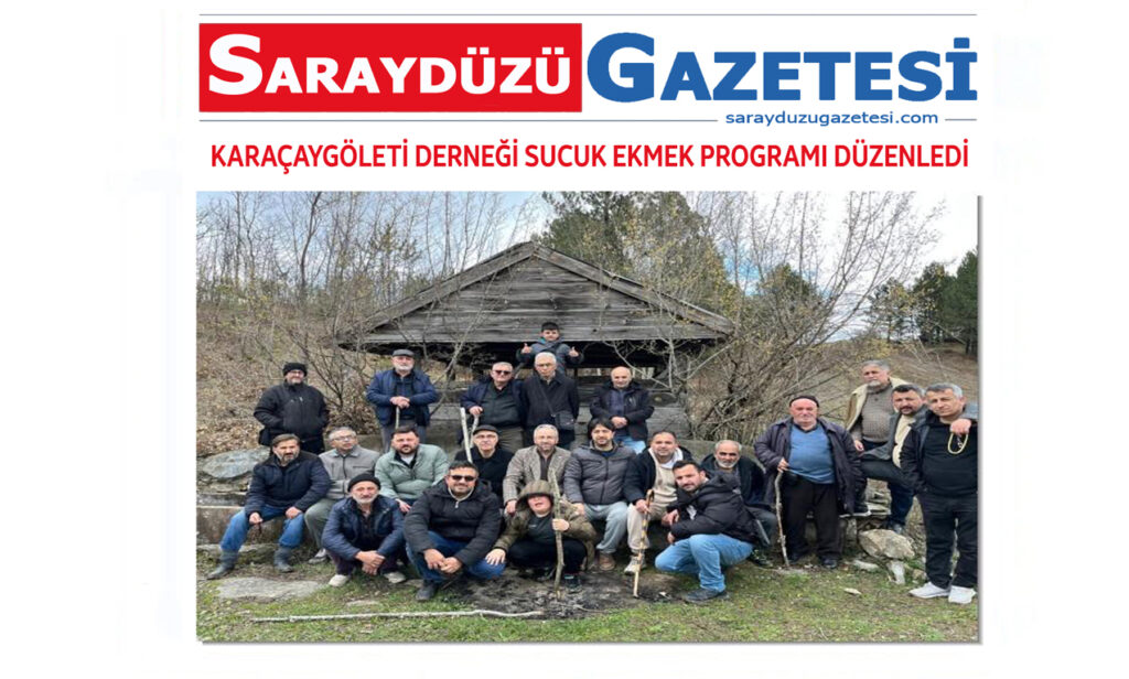 Karaçaygöleti Köyü Derneği Sucuk Ekmek Programı Düzenledi
