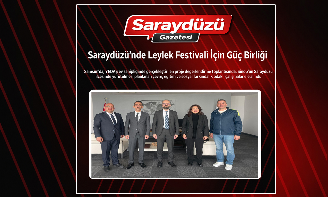 Saraydüzü’nde Leylek Festivali İçin Güç Birliği